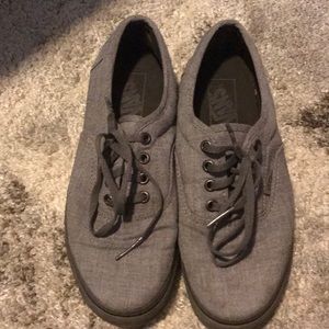 All grey woman’s Vans